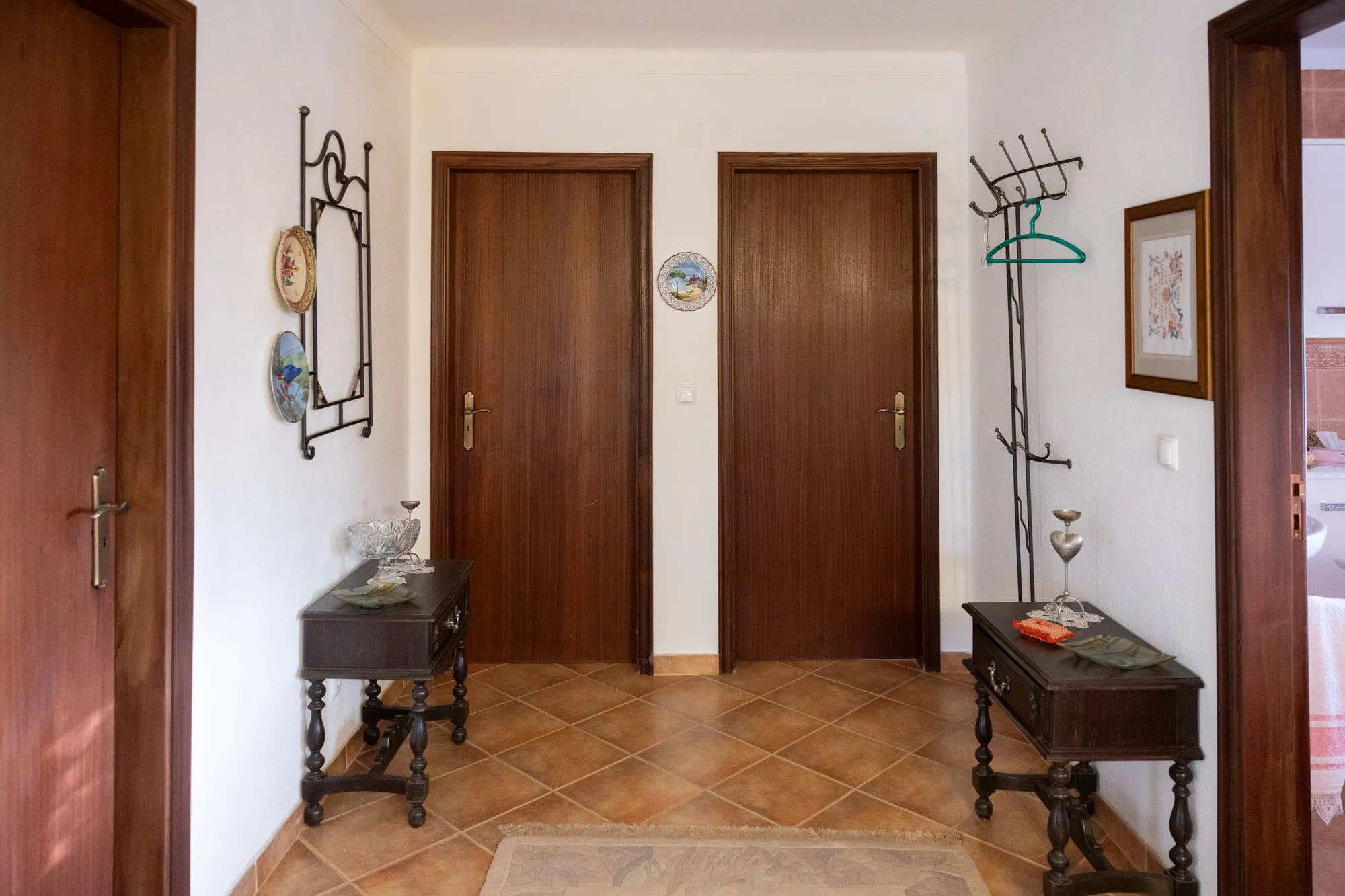 Hall de entrada dos quartos